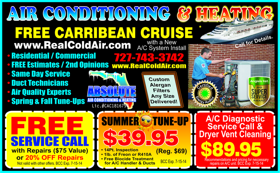 Coupon for Absolute Air Conditioning